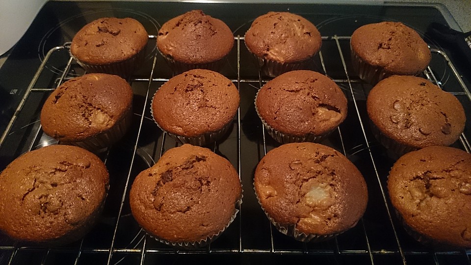 Birnen - Nougat Muffins von tibawi | Chefkoch.de