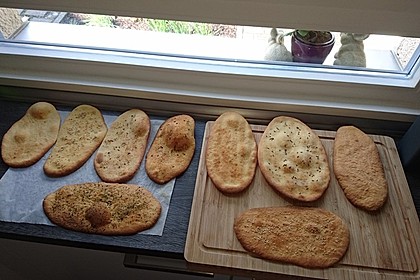 Indisches Naan Brot 30