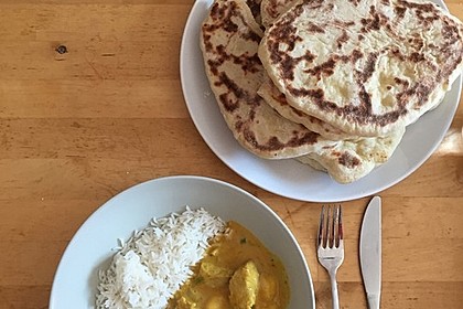 Indisches Naan Brot 12