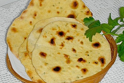 Indisches Naan Brot 35