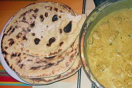 Indisches Naan Brot 117