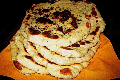 Indisches Naan Brot 91