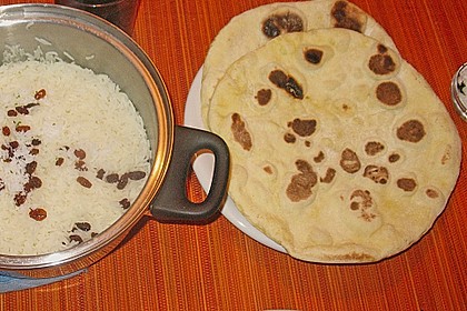 Indisches Naan Brot 106