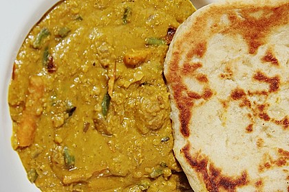 Indisches Naan Brot 26