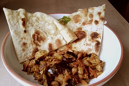 Indisches Naan Brot 56
