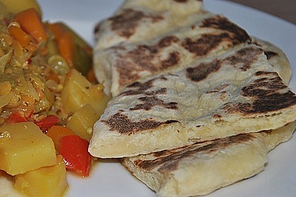Indisches Naan Brot 58
