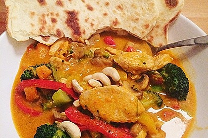 Indisches Naan Brot 1