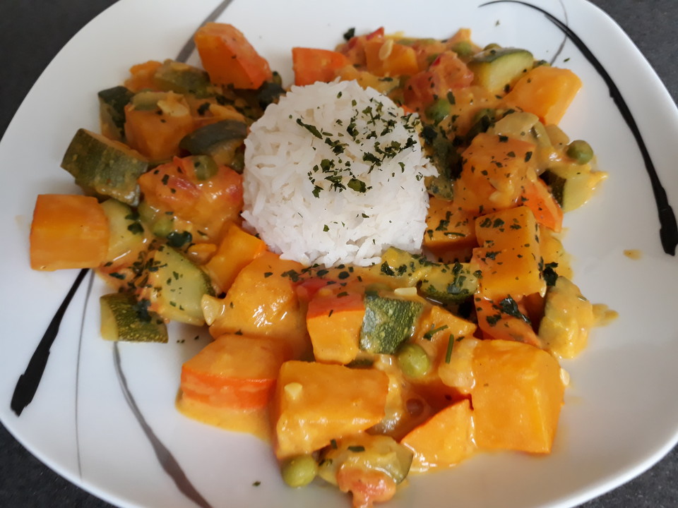 Kürbis-Curry vegan von --kamikaze-- | Chefkoch.de