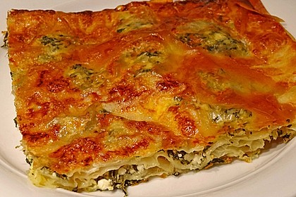 Spinat-Tomate-Feta-Börek vom Blech 8