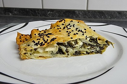 Spinat-Tomate-Feta-Börek vom Blech 4