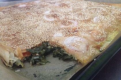 Spinat-Tomate-Feta-Börek vom Blech 14