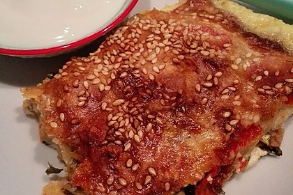 Spinat-Tomate-Feta-Börek vom Blech 7