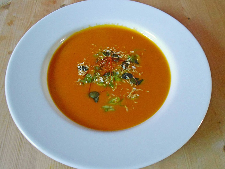 Kürbis-Kartoffel-Suppe mit Kokosmilch von naale | Chefkoch.de
