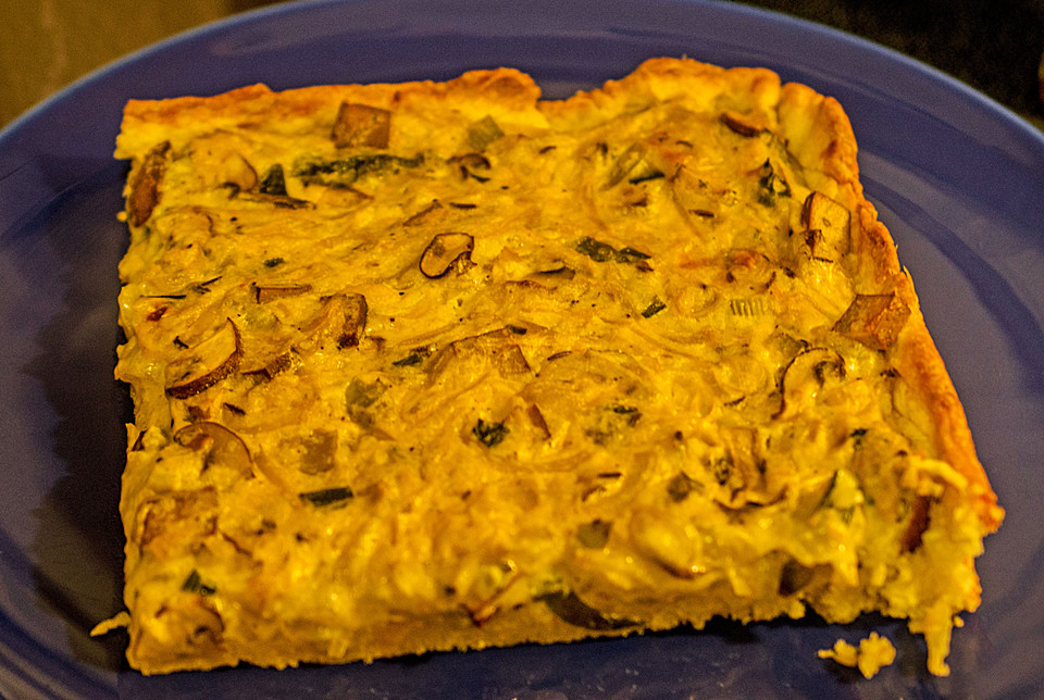 Veganer Zwiebelkuchen von KatriinG | Chefkoch.de