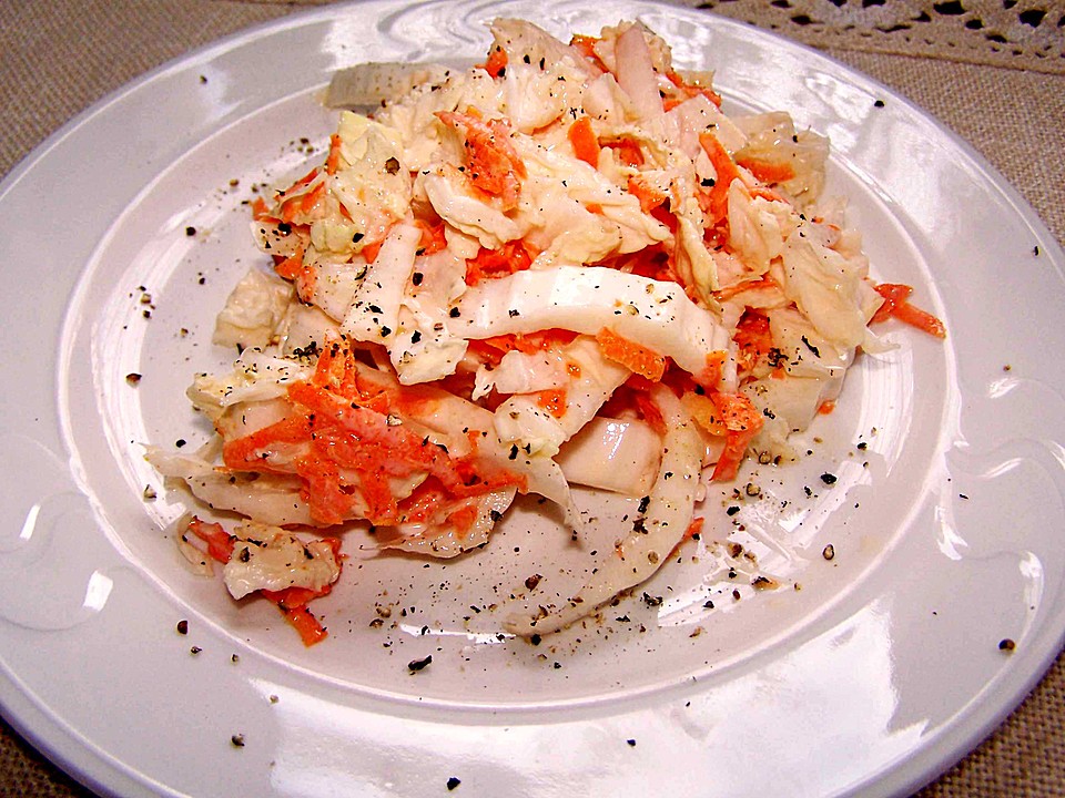 Chinakohl-Karotten Salat von lala007lila | Chefkoch.de
