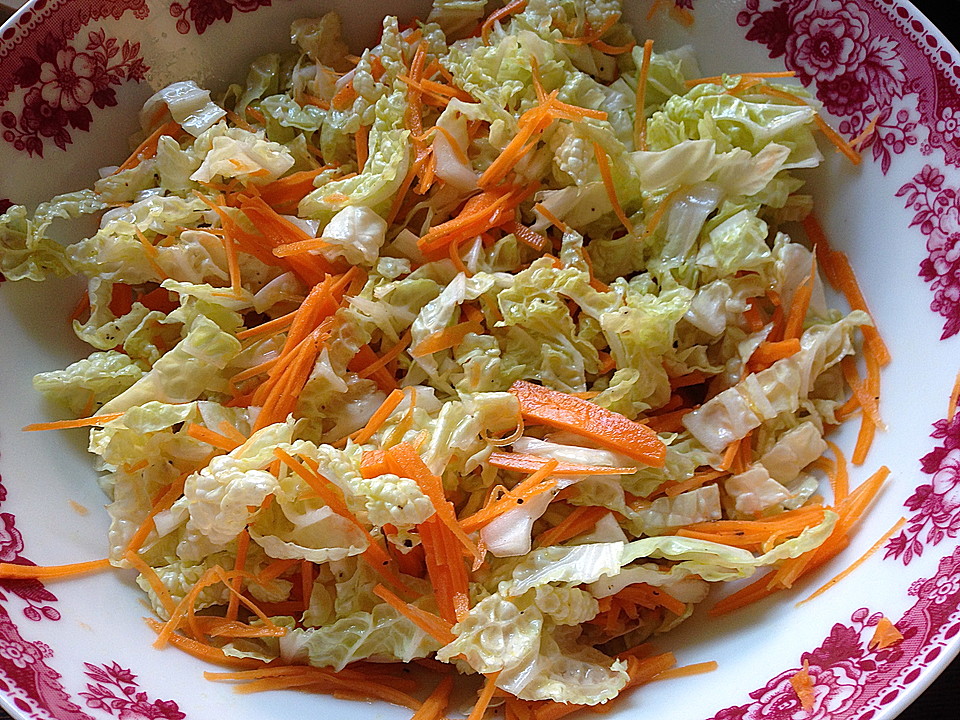 Chinakohl-Karotten Salat von lala007lila | Chefkoch.de