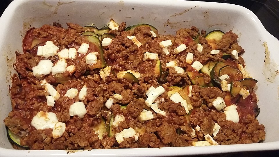 Griechischer Zucchini-Auflauf mit Feta von schleckigekatze | Chefkoch.de