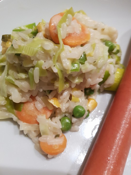 Gemüsepfanne mit Reis von sesbaby | Chefkoch.de