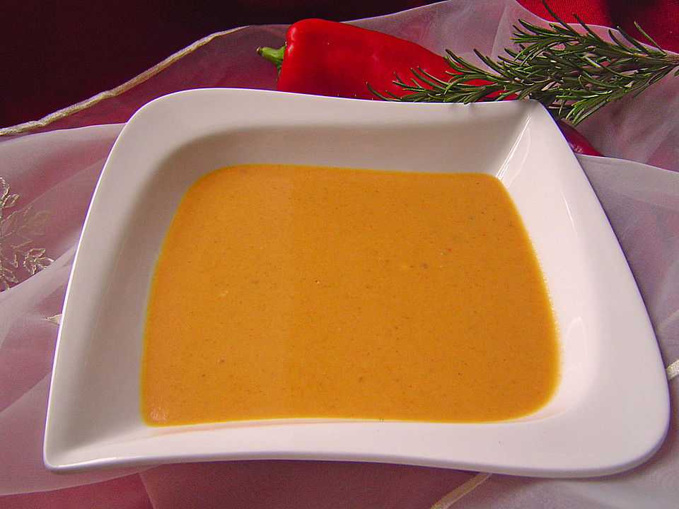 Paprika-Ricotta-Suppe von Gretsi | Chefkoch.de