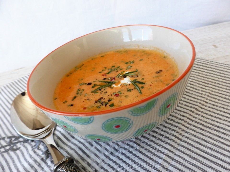 Paprika-Ricotta-Suppe von Gretsi | Chefkoch.de