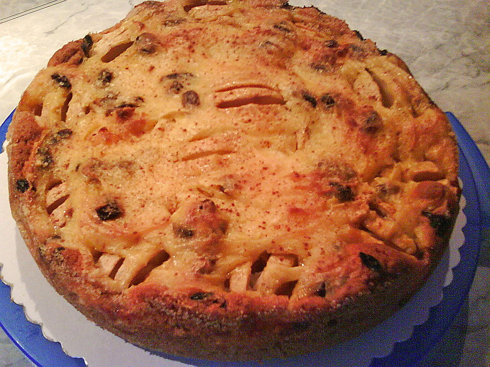 Versunkener Apfelkuchen mit Guss von Leandra85 | Chefkoch.de