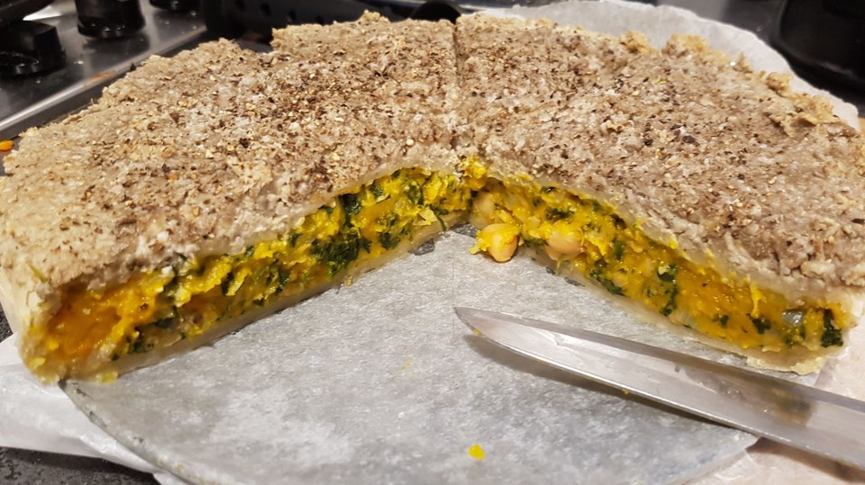 Kürbis-Spinat-Tarte von IKi71 | Chefkoch.de