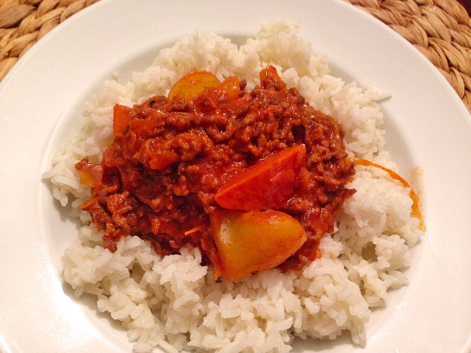 Saures Hackfleisch mit Hokkaido und Paprika von Smarty1903 | Chefkoch.de