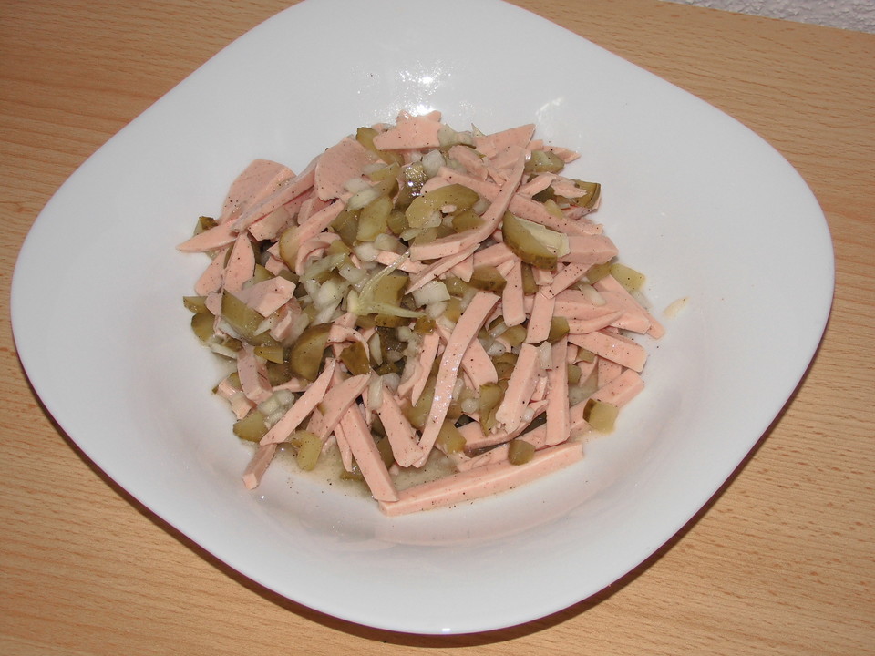 Wurstsalat, süß und pikant von ziehel | Chefkoch.de