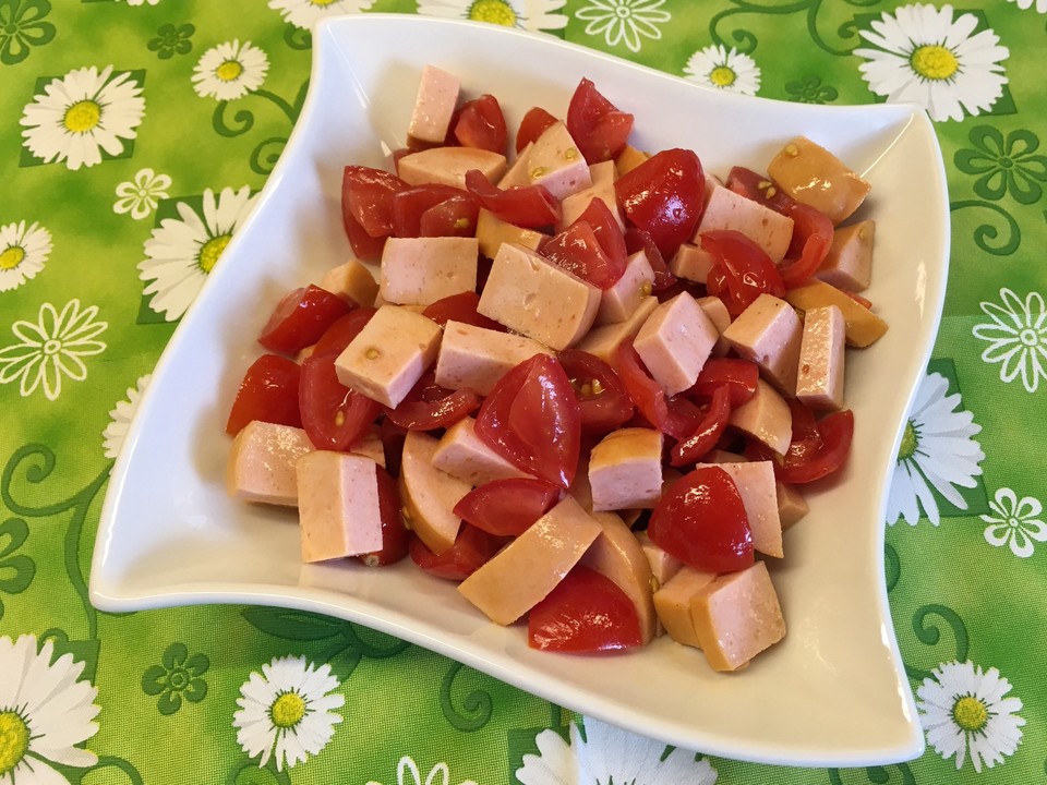 Tomaten-Fleischwurst-Salat - Ein sehr schönes Rezept | Chefkoch.de