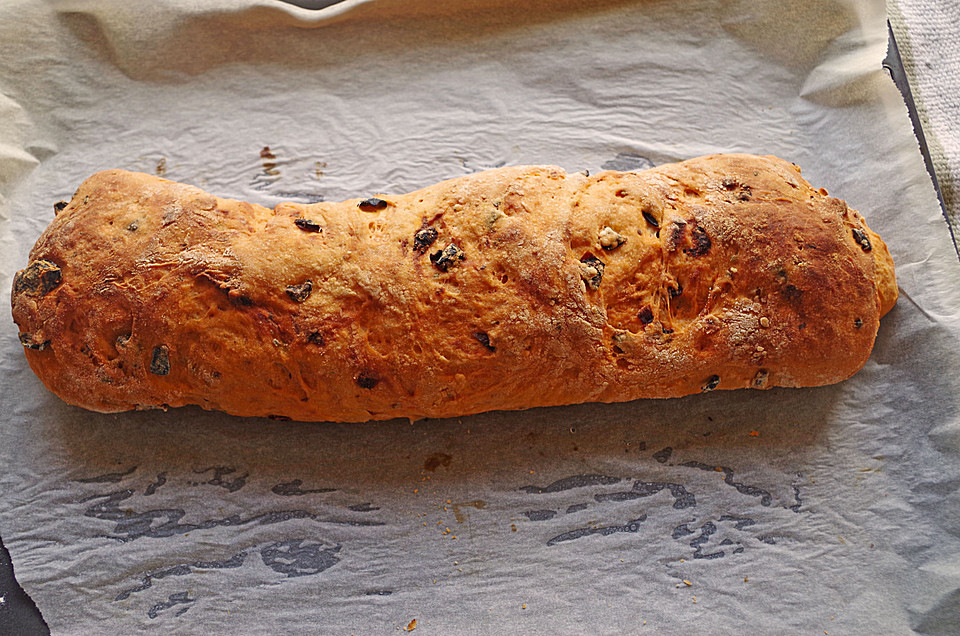 Tomaten-Oliven-Ciabatta mit Rosmarin und Thymian von kitchenaidlover ...