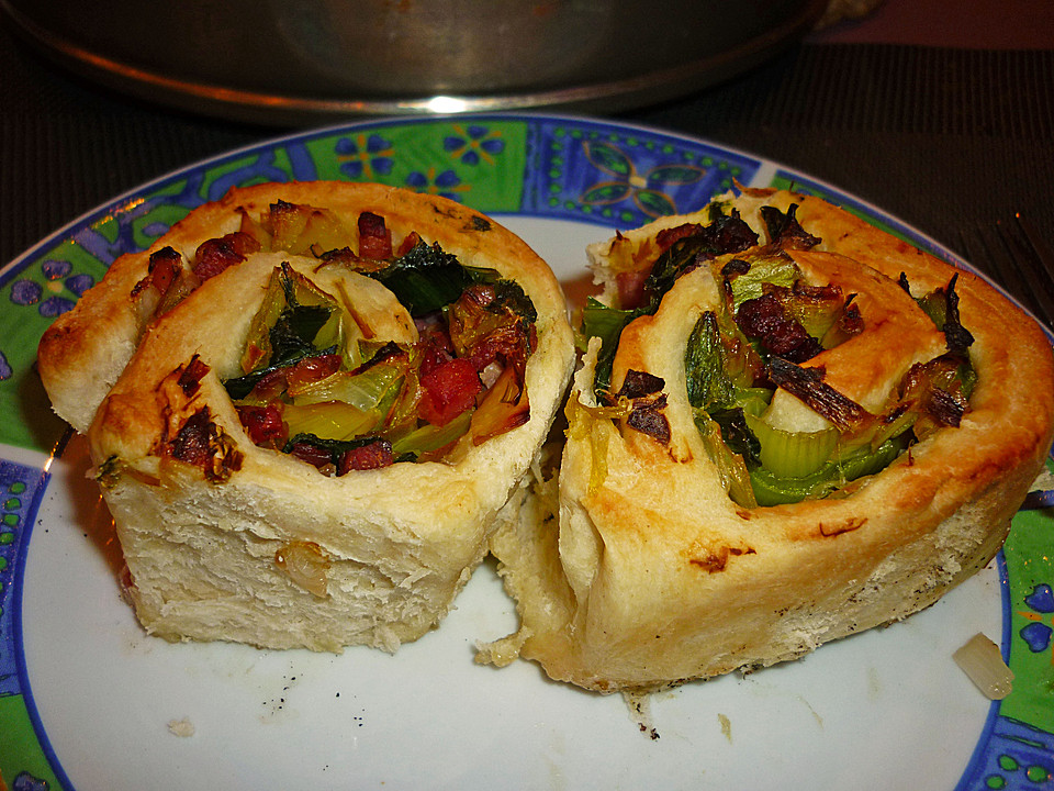 Lauchschnecken Rezept, Vegetarische Lauchschnecken Von Xapor