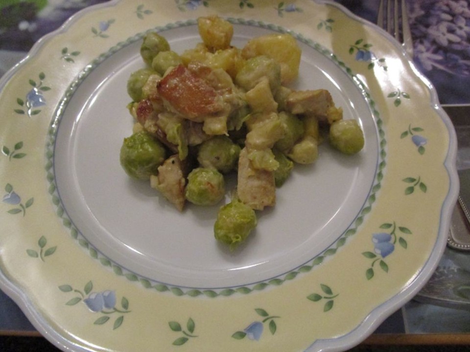 Leichte Bauernpfanne mit Hähnchenbrust von DoreenR | Chefkoch.de