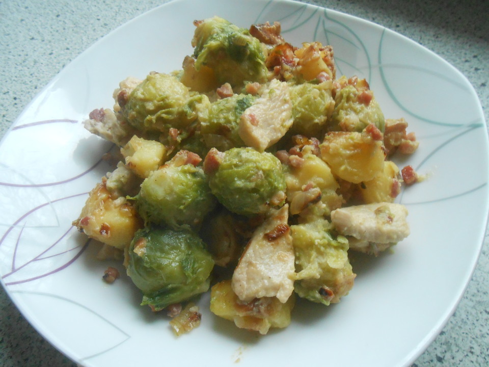 Leichte Bauernpfanne mit Hähnchenbrust von DoreenR | Chefkoch.de