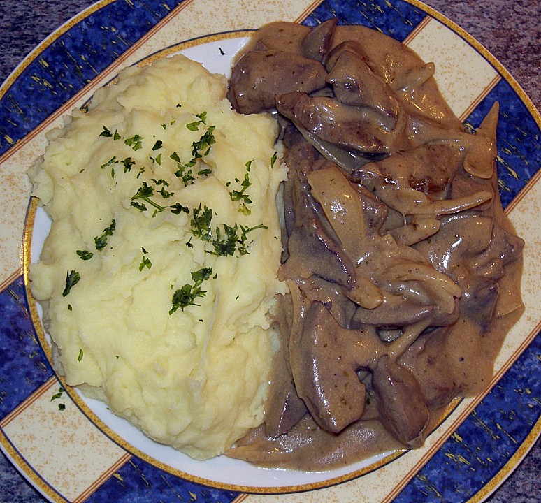 Lebergeschnetzeltes mit Estragonsauce von Jeanny01 | Chefkoch.de