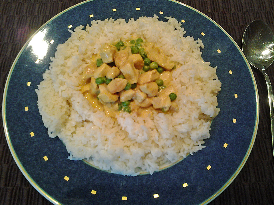 Hähnchengeschnetzeltes mit Currysauce von charmity | Chefkoch.de