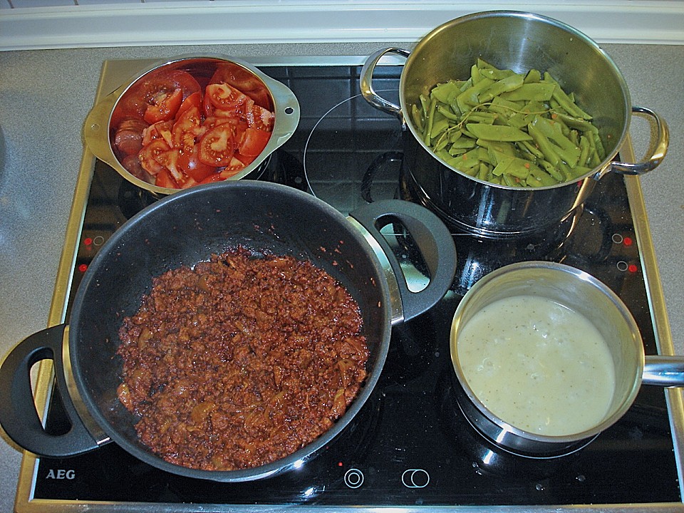 Grüne Bohnen mit Hackfleisch und Tomaten von Gittili | Chefkoch.de