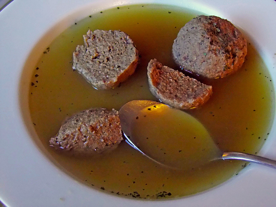 Leberknödelsuppe von petra g | Chefkoch.de