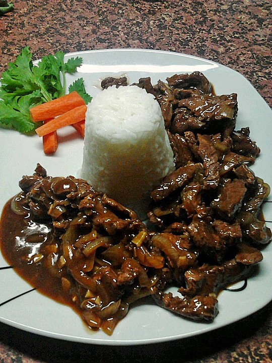 Rindfleisch mit Austernsauce von Babs18 | Chefkoch.de