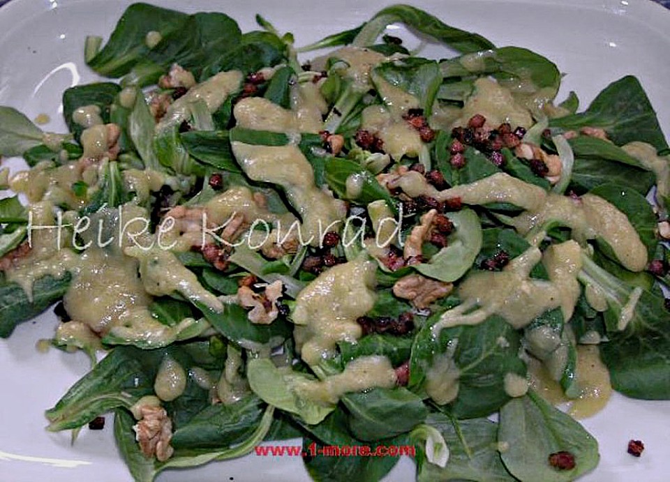 Feldsalat mit Kartoffeldressing von Amidala74 | Chefkoch.de