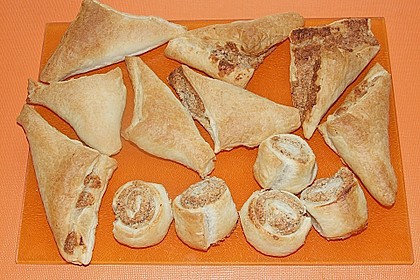 Blätterteig - Nussstangerl 66
