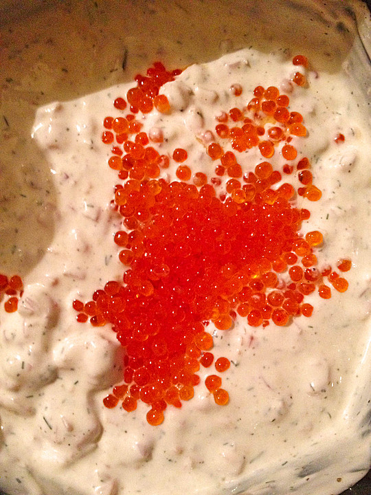 Lachscreme mit Dill und Kaviar von SmartandtastY | Chefkoch.de