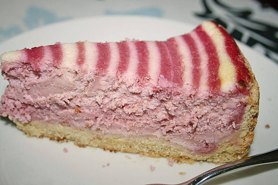 Zebra-Himbeer-Käsekuchen von sumsirose | Chefkoch.de