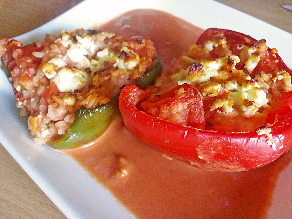 Gefüllte Paprika von Paulaenola | Chefkoch.de