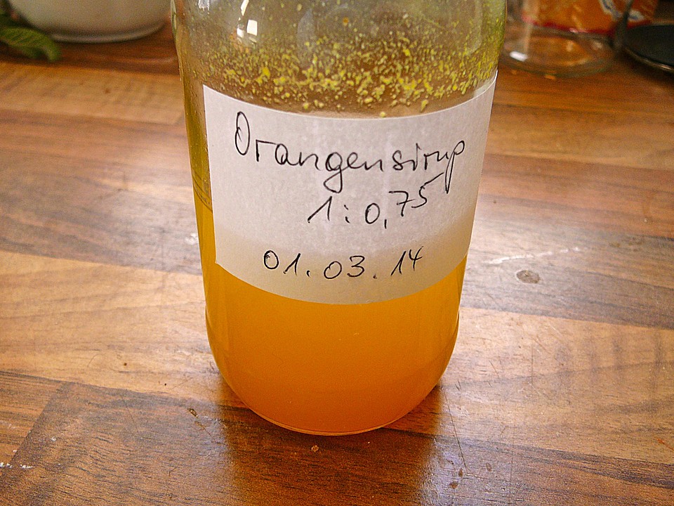 Orangensirup von blauer_indianer | Chefkoch.de