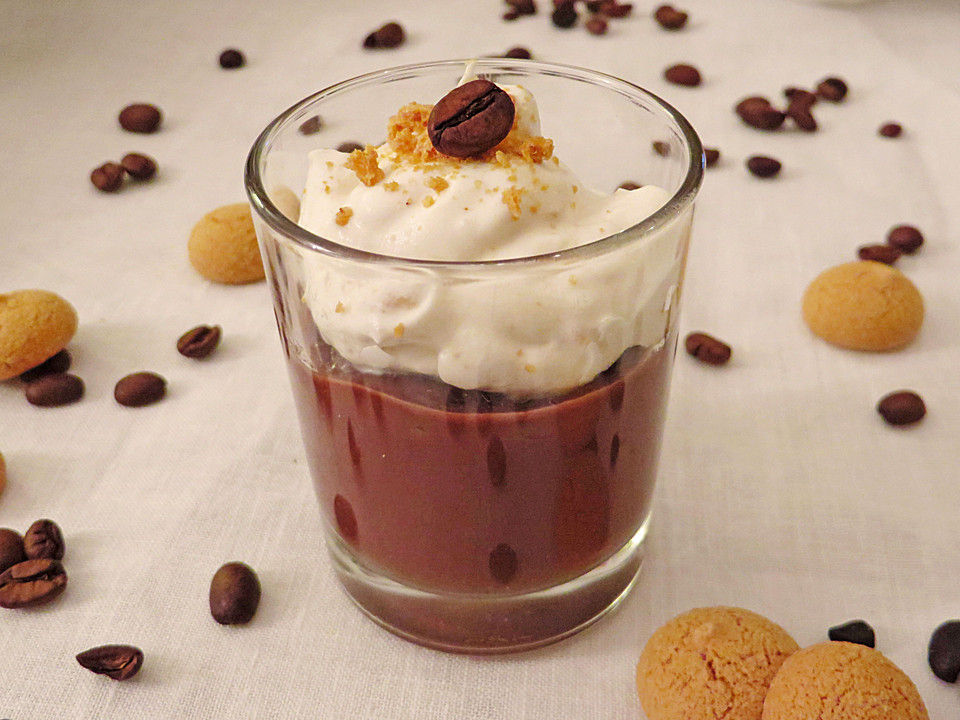 Schokoladenpudding mit Espresso und Amaretto von ApolloMerkur | Chefkoch.de