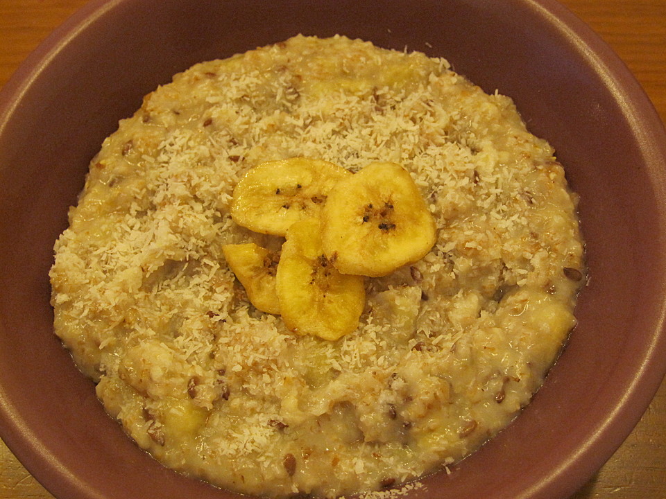 Porridge mit Banane und Ahornsirup von kathaleenchen | Chefkoch.de