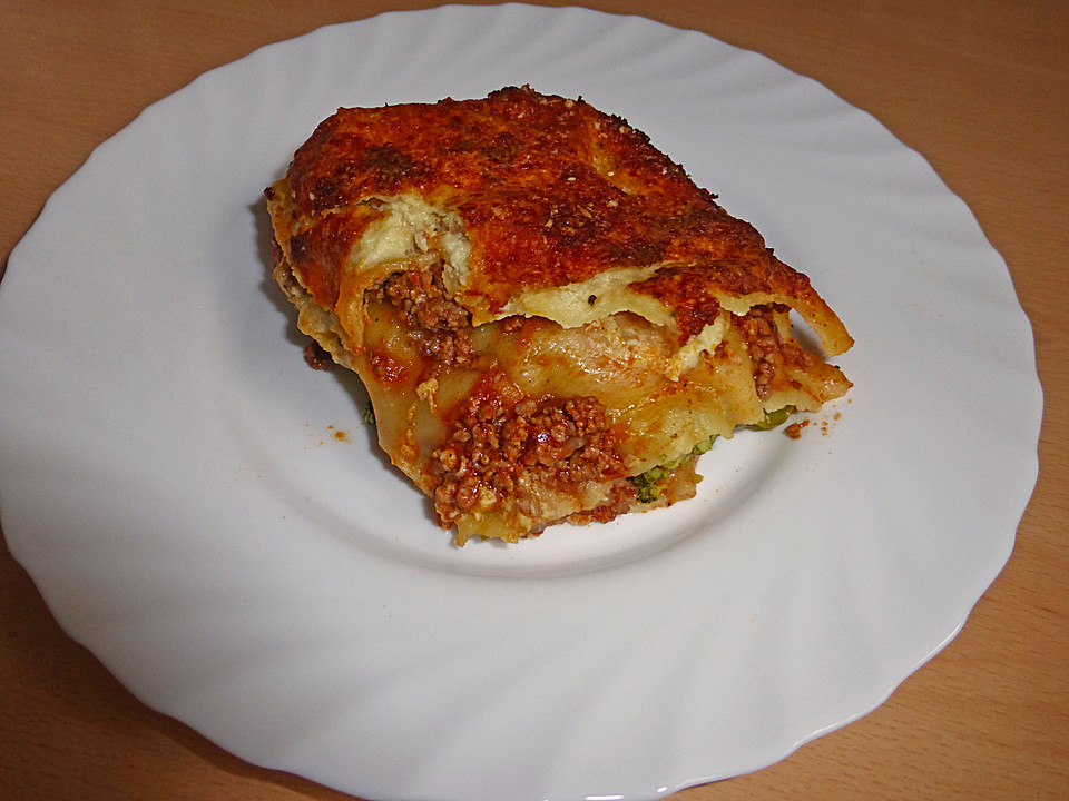 Lasagne mit Hackfleisch und Gemüse von berti22 | Chefkoch.de