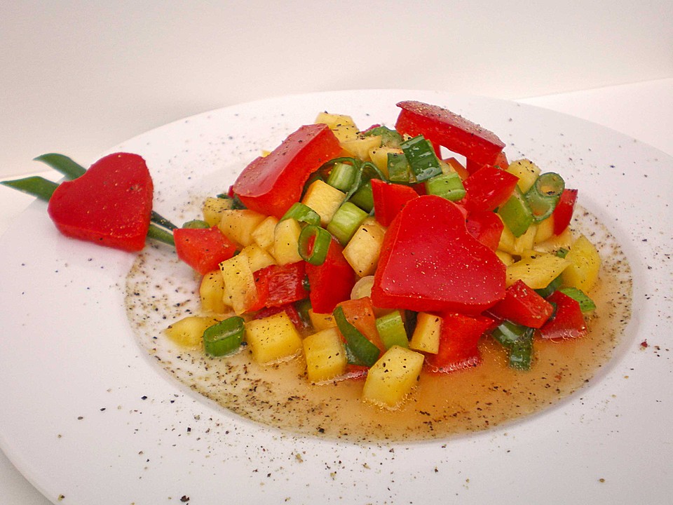 Mangosalat mit Paprika und Sellerie von ApolloMerkur | Chefkoch.de