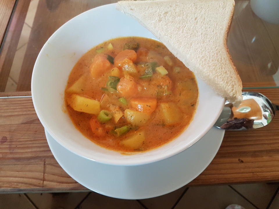Curry-Eintopf mit Karotten und Kartoffeln von Hundeküchlein | Chefkoch.de