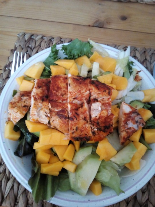 Avocado-Mango-Salat mit Hähnchen von Chefkoch-Video | Chefkoch.de